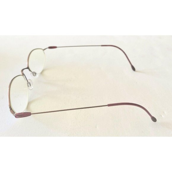 Silhouette Semi-Rimless Titanium Red Hinged Glasse main image 4